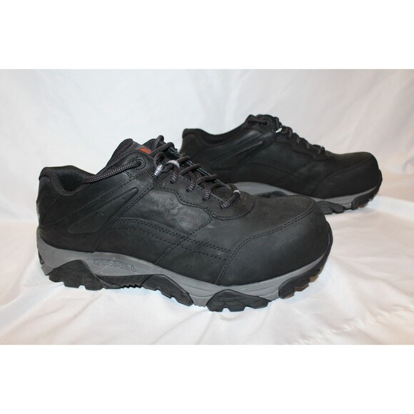 Merrell Men's Work Moab Adventure CF Sneaker Shoes Black NIB SZ 13 $160 - Picture 2 of 7